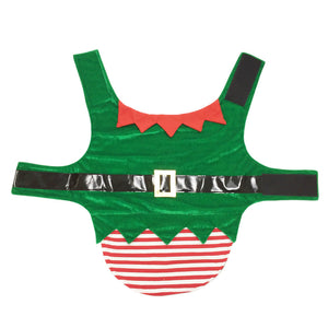Fashion Green Elf Pet Christmas Costume: Transform Your Pet into a Festive Delight!
