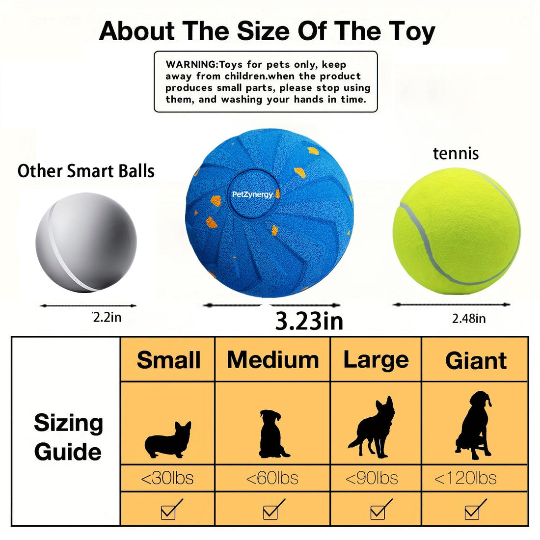 Jumping Pet Ball Interactive Exercise Toy