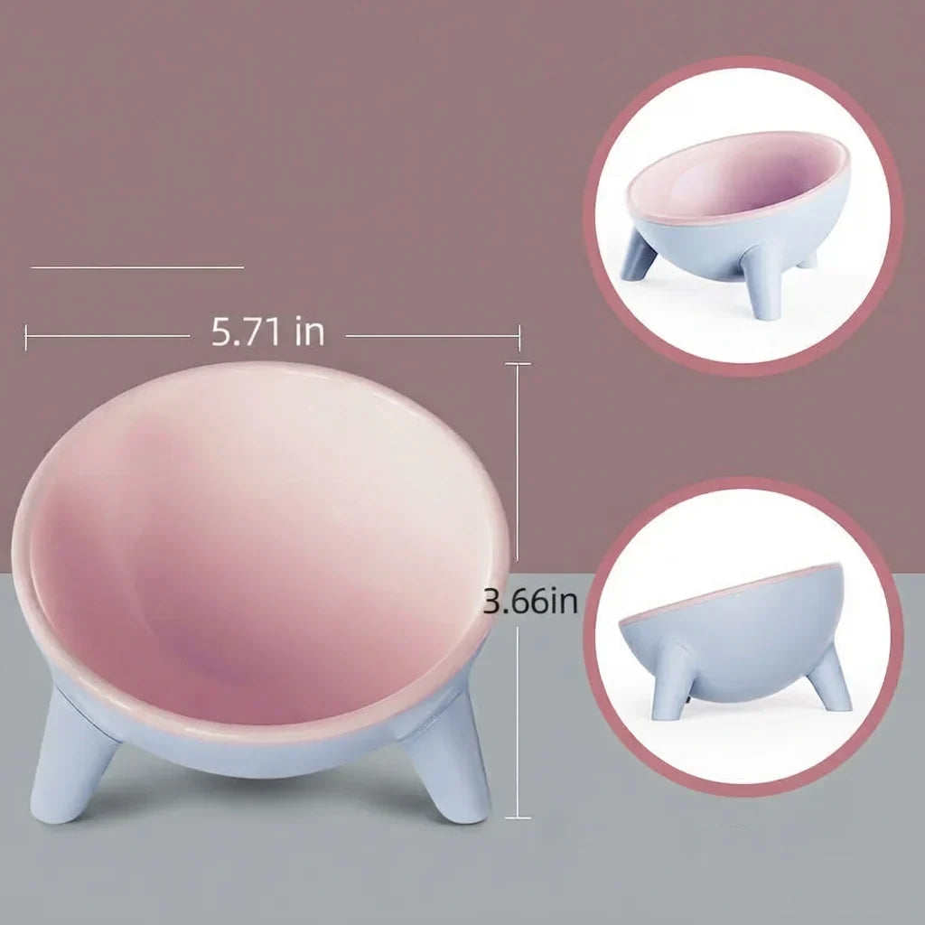 Pet Feeding Bowls With Stand Nordic Style