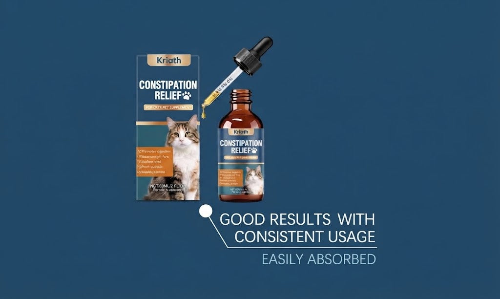Cat Constipation Relief Liquid Supplement