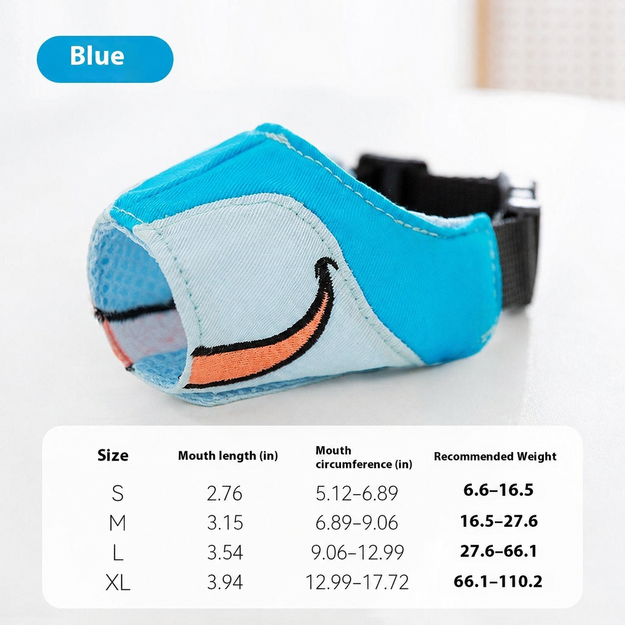 Pet Mouth Cover Muzzle Anti-Bite Safety Product Training Accessory