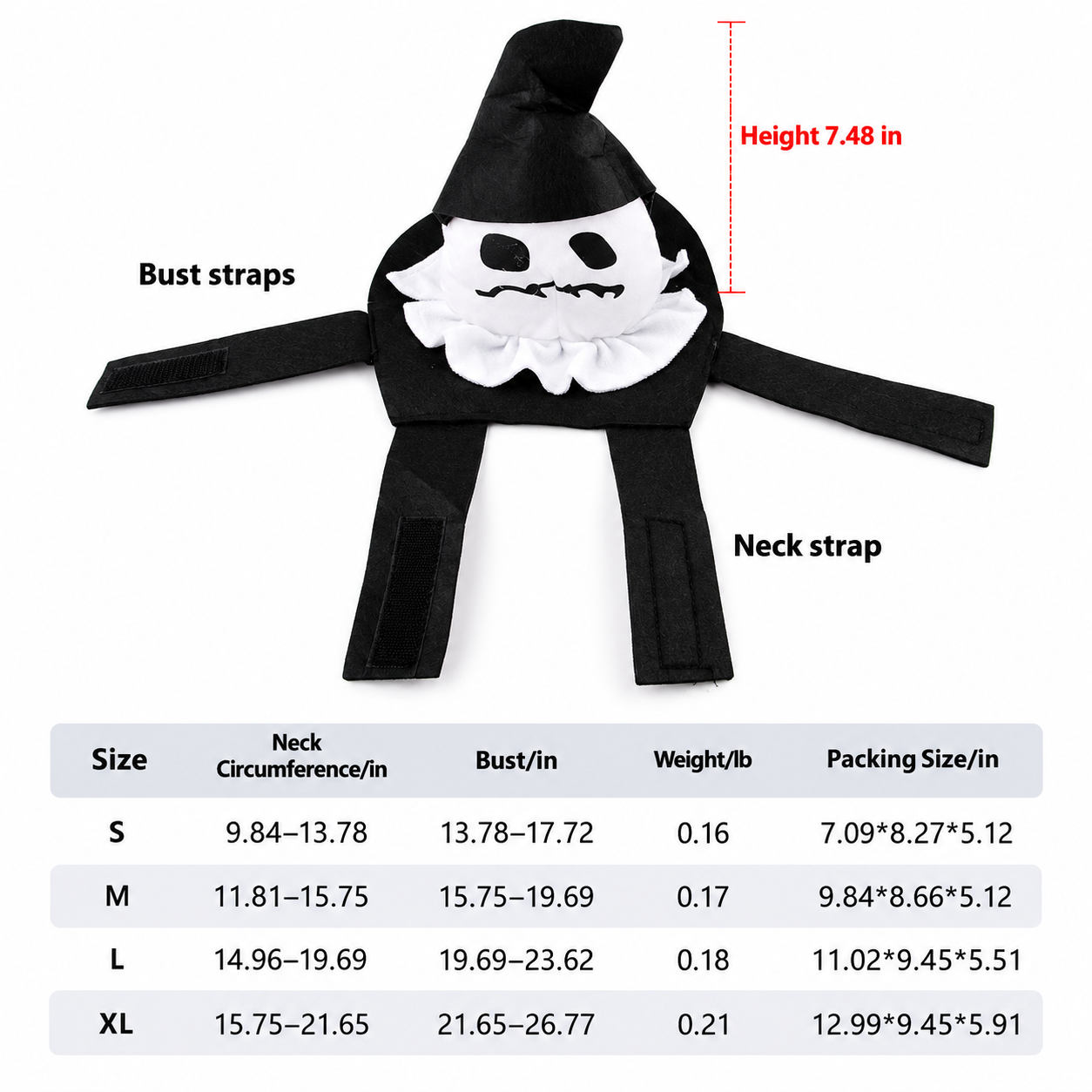 Pet Halloween Costume With Unique Style
