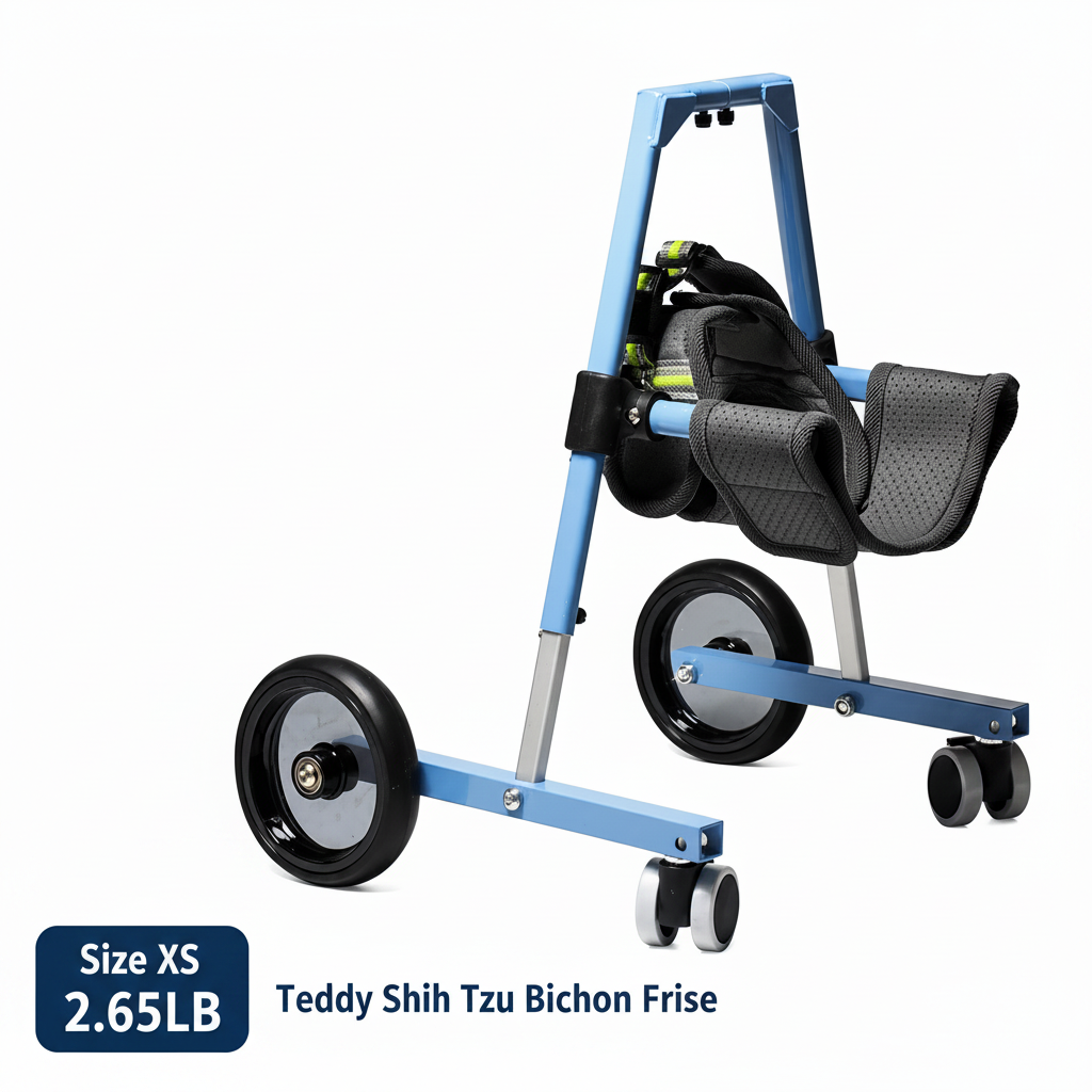 Pet Forelimb Wheelchair For Assisted Mobility