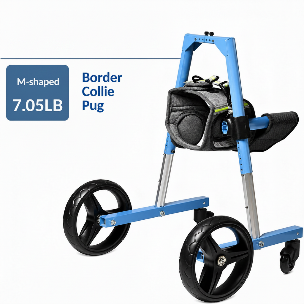 Pet Forelimb Wheelchair For Assisted Mobility