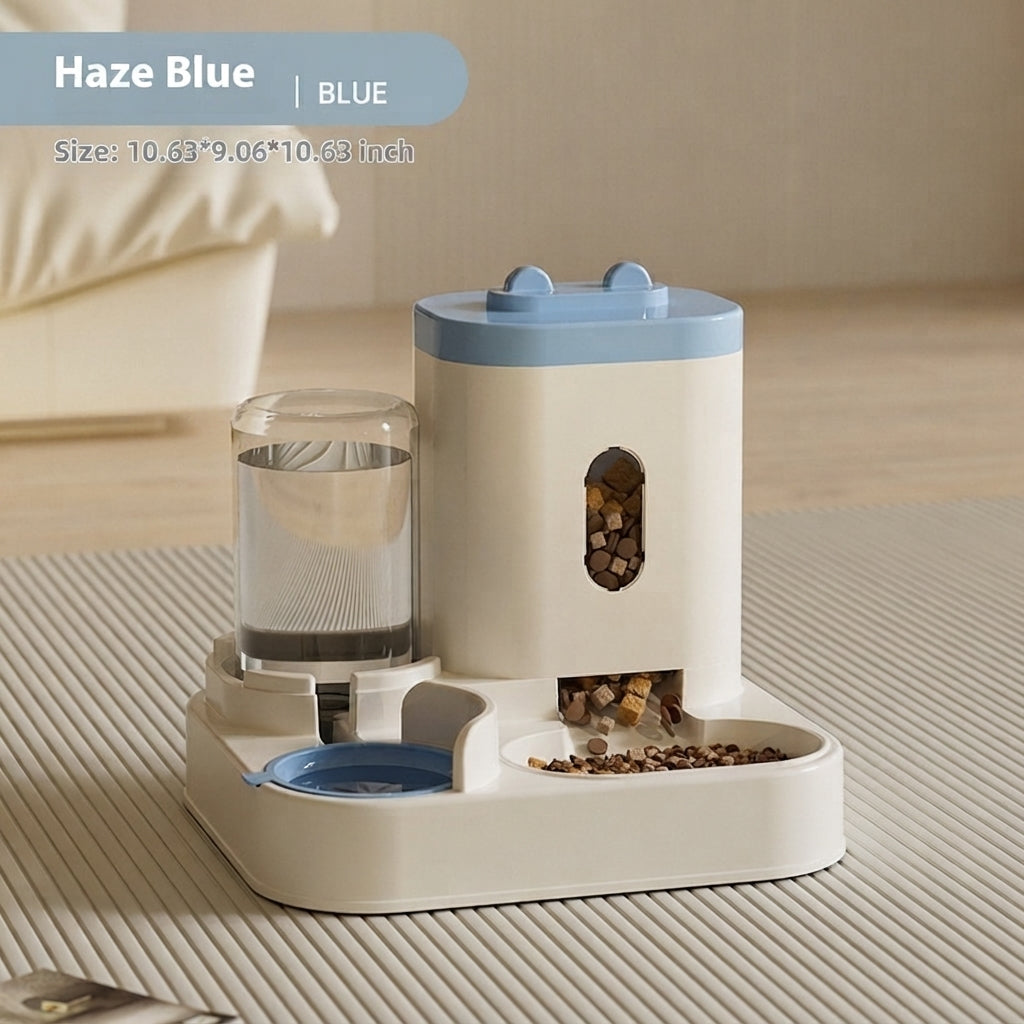 Pet Automatic Feeding Water Bowl