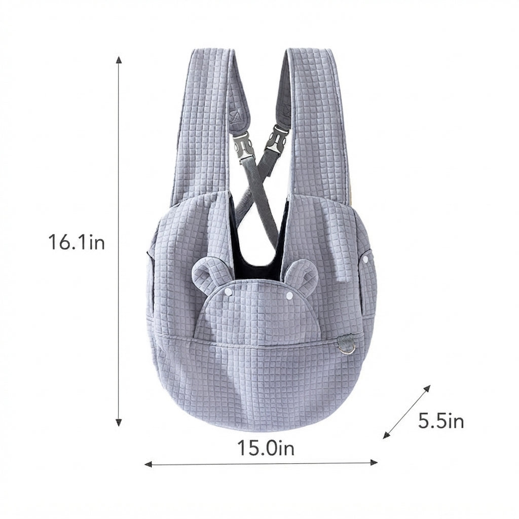Pet Breathable Chest Backpack Carrier Bag
