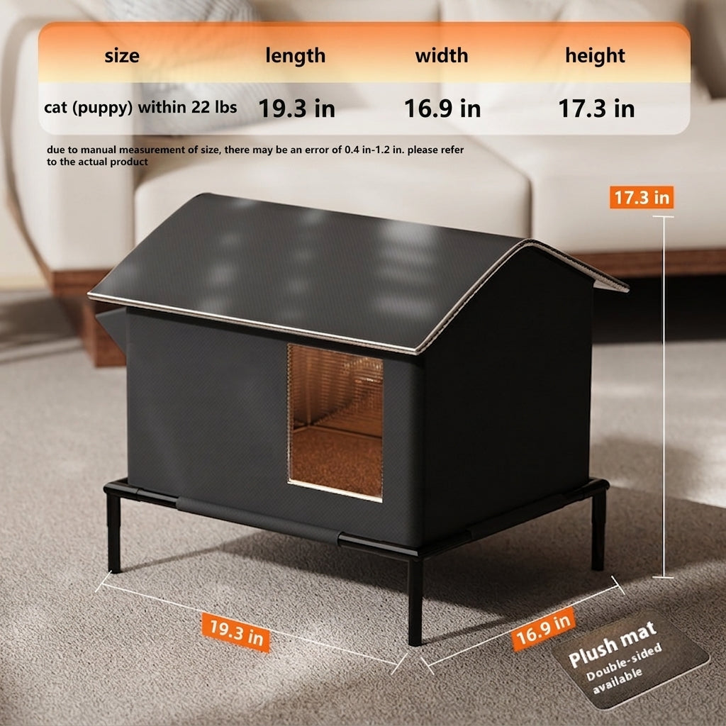 Warm Outdoor Pet Kennel With Long-Lasting Insulation
