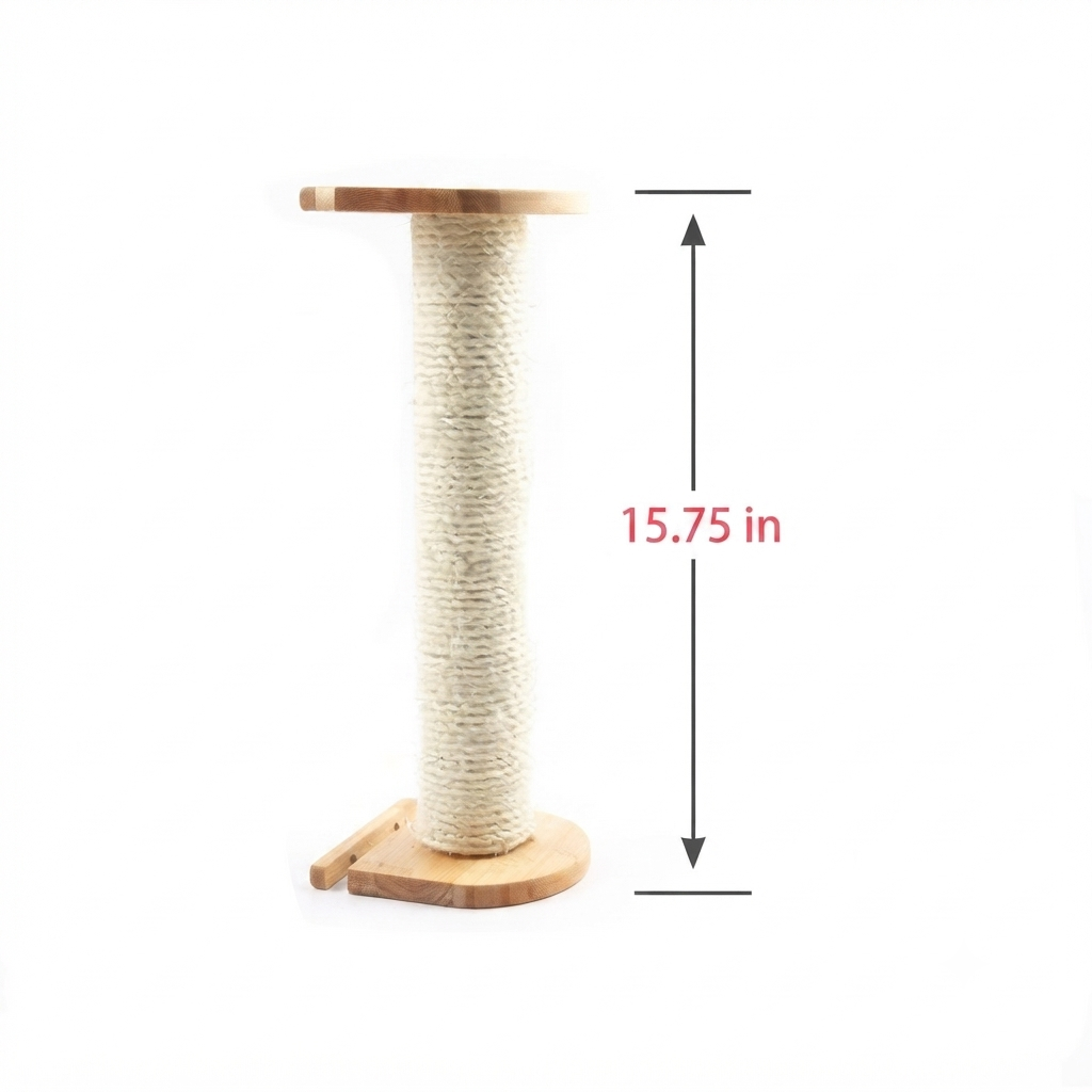 Pet 53cm Scratch Column Climbing Frame Toy