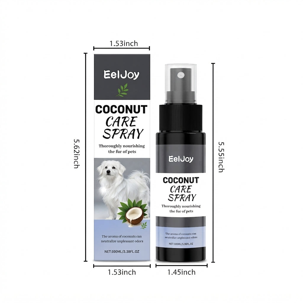 Pet No-Rinse Grooming Spray For Coat Shine