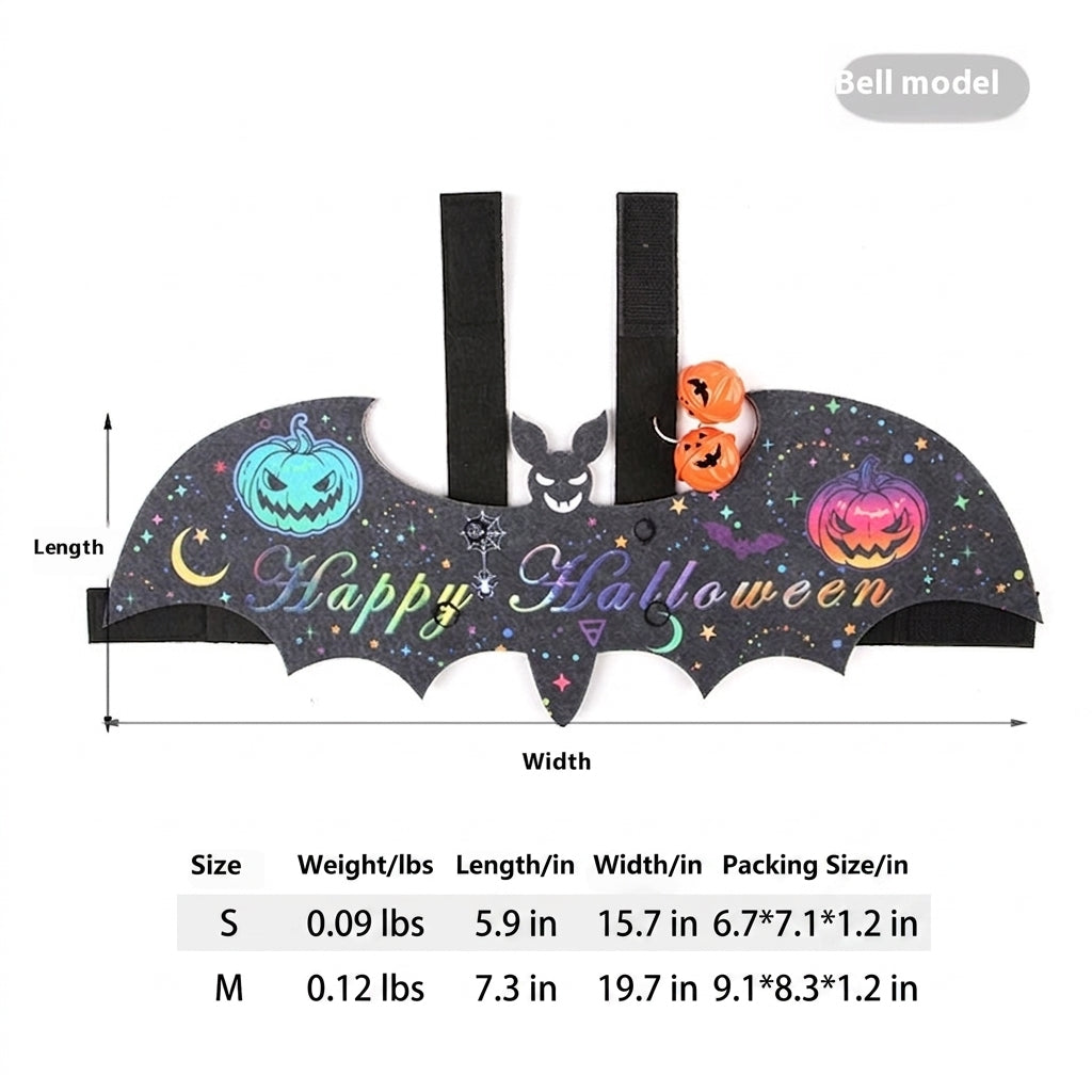 Halloween Pet Bat Wing Costume Outfit