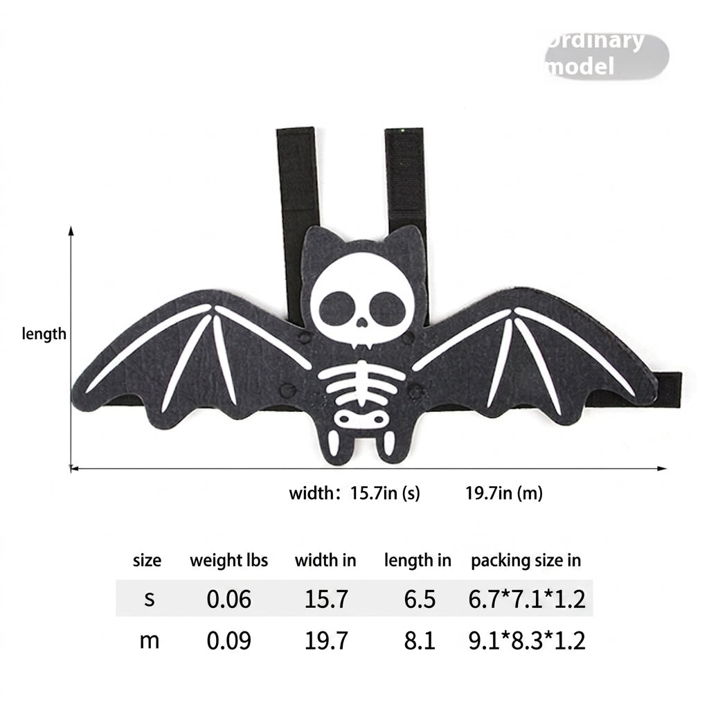 Halloween Pet Bat Wing Costume Outfit