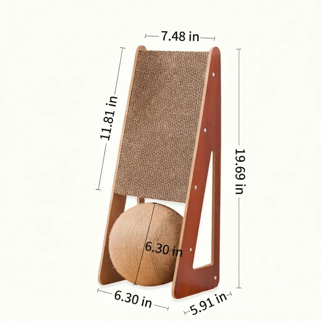 Pet Corrugated Paper Scratching Board Toy