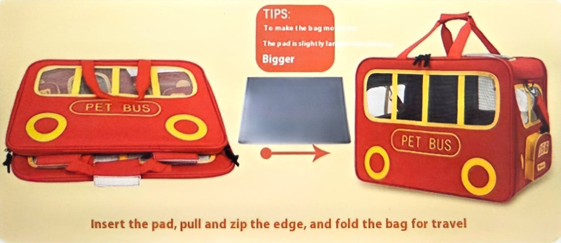 Large Capacity Folding Pet Trolley