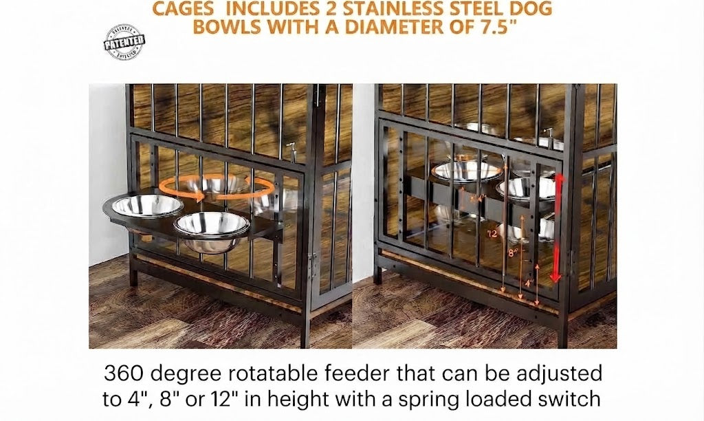 Large Furniture Style Crate