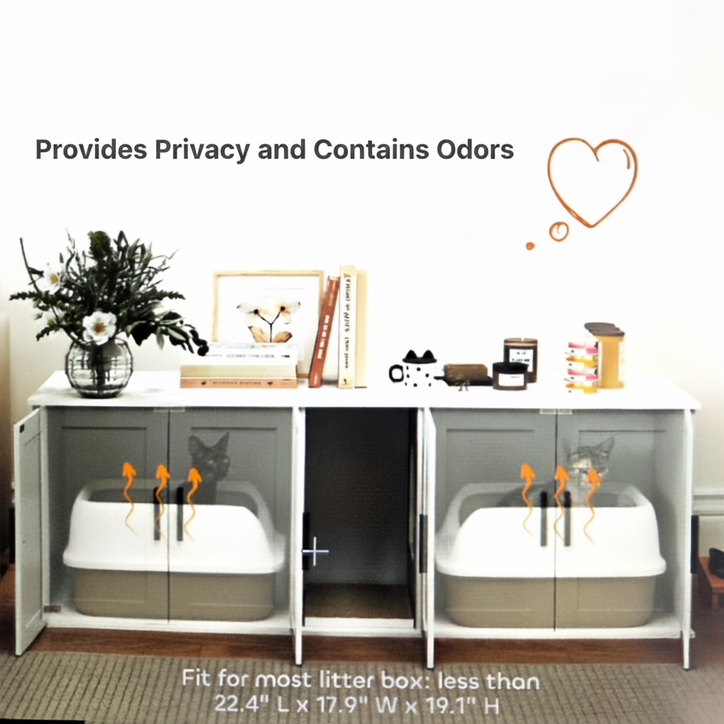 Cat Litter Box Enclosure
