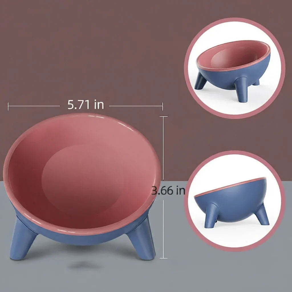 Pet Feeding Bowls With Stand Nordic Style