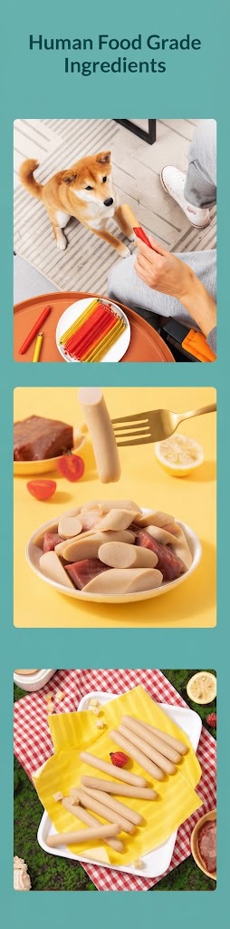 Pet Sausage Training Reward Snack Treats