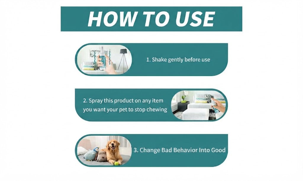 Pet Anti-Chew Spray For Furniture Protection