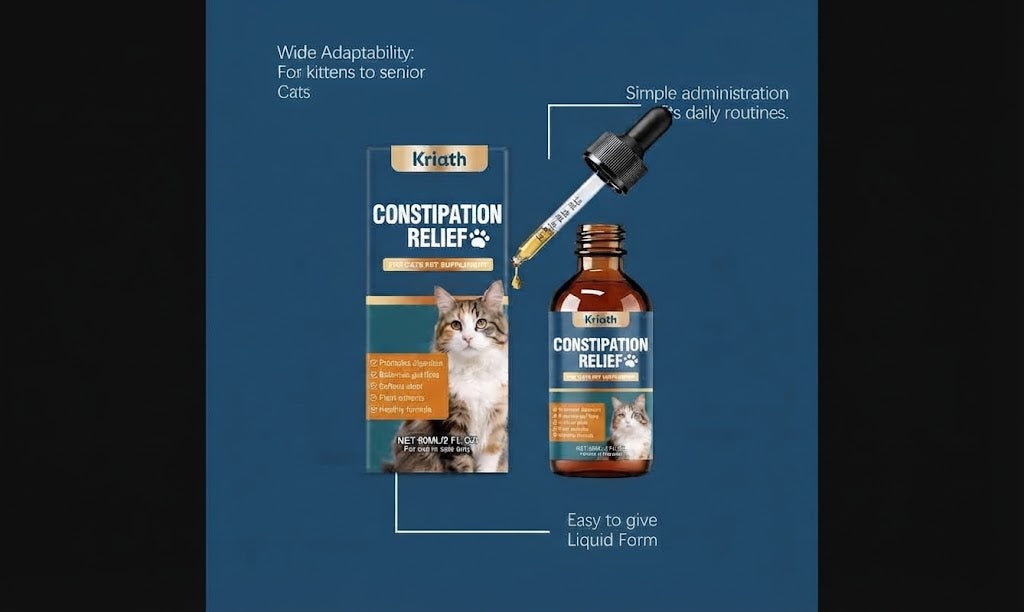Cat Constipation Relief Liquid Supplement