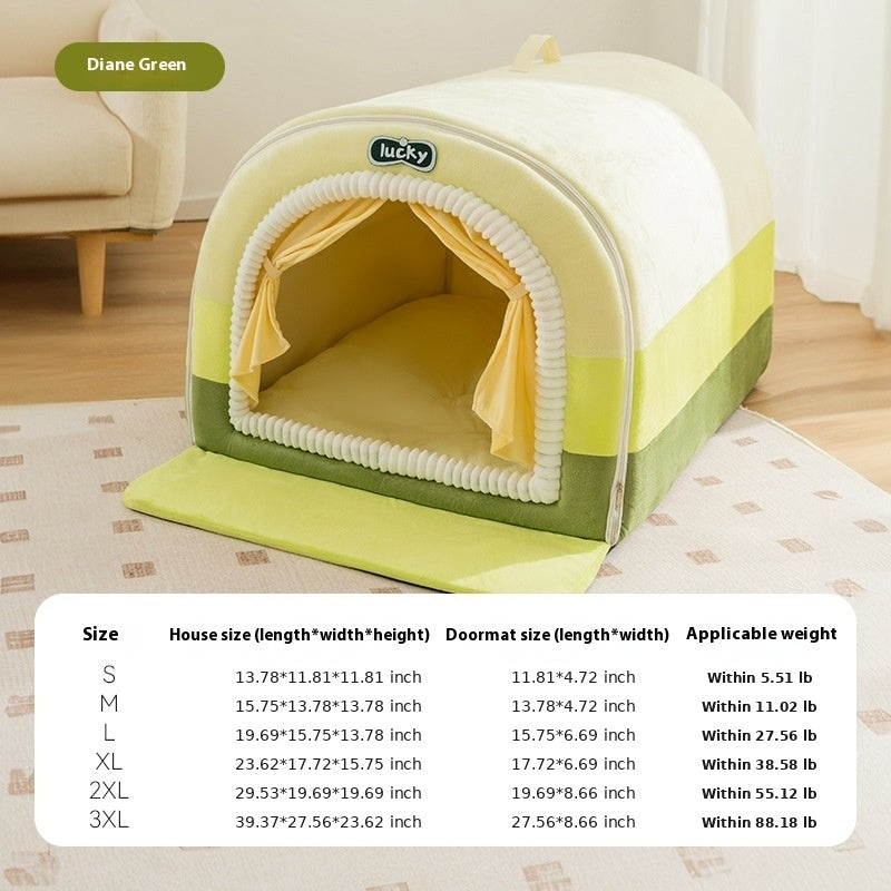 Large Pet Bed For Autumn And Winter