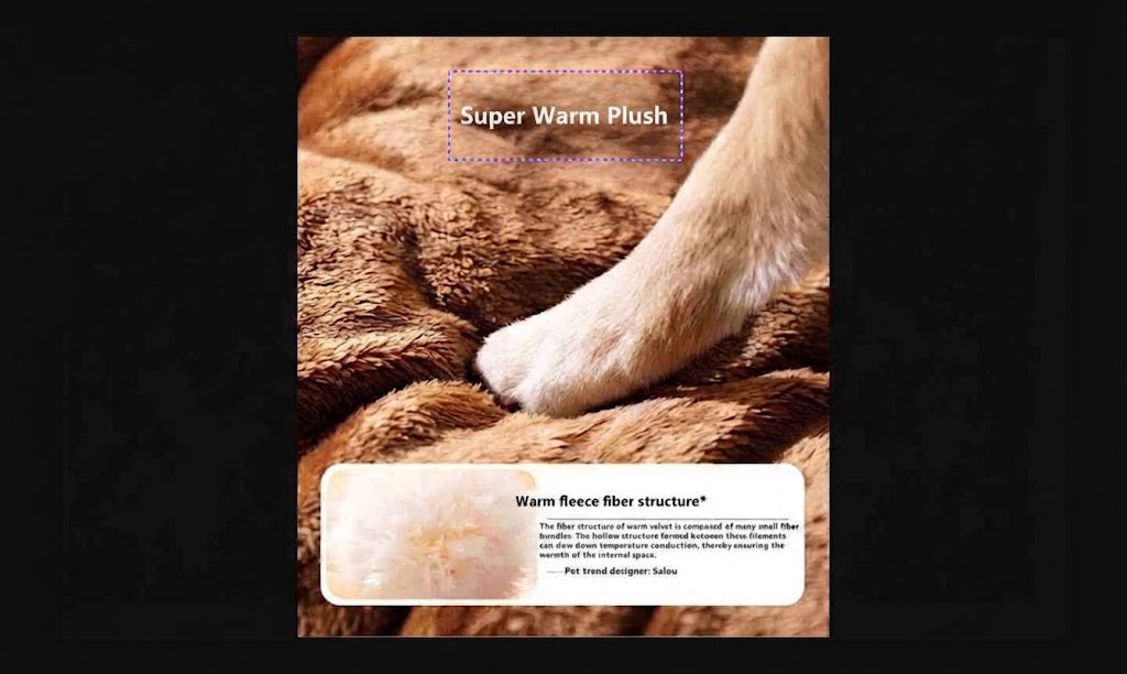 Warm Plush Pet House Bed For All Seasons