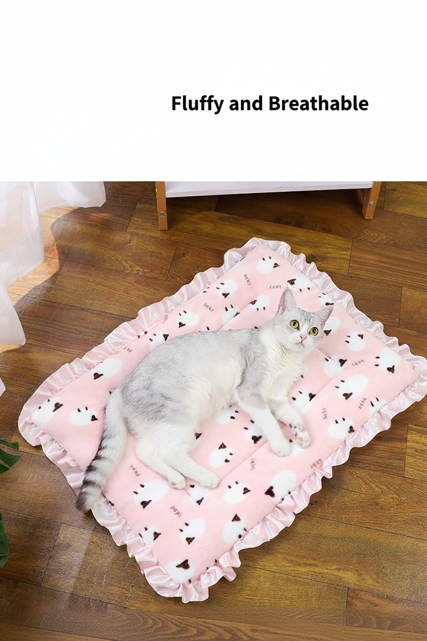 Duplicate cat-bed photo with only Fluffy and Breathable