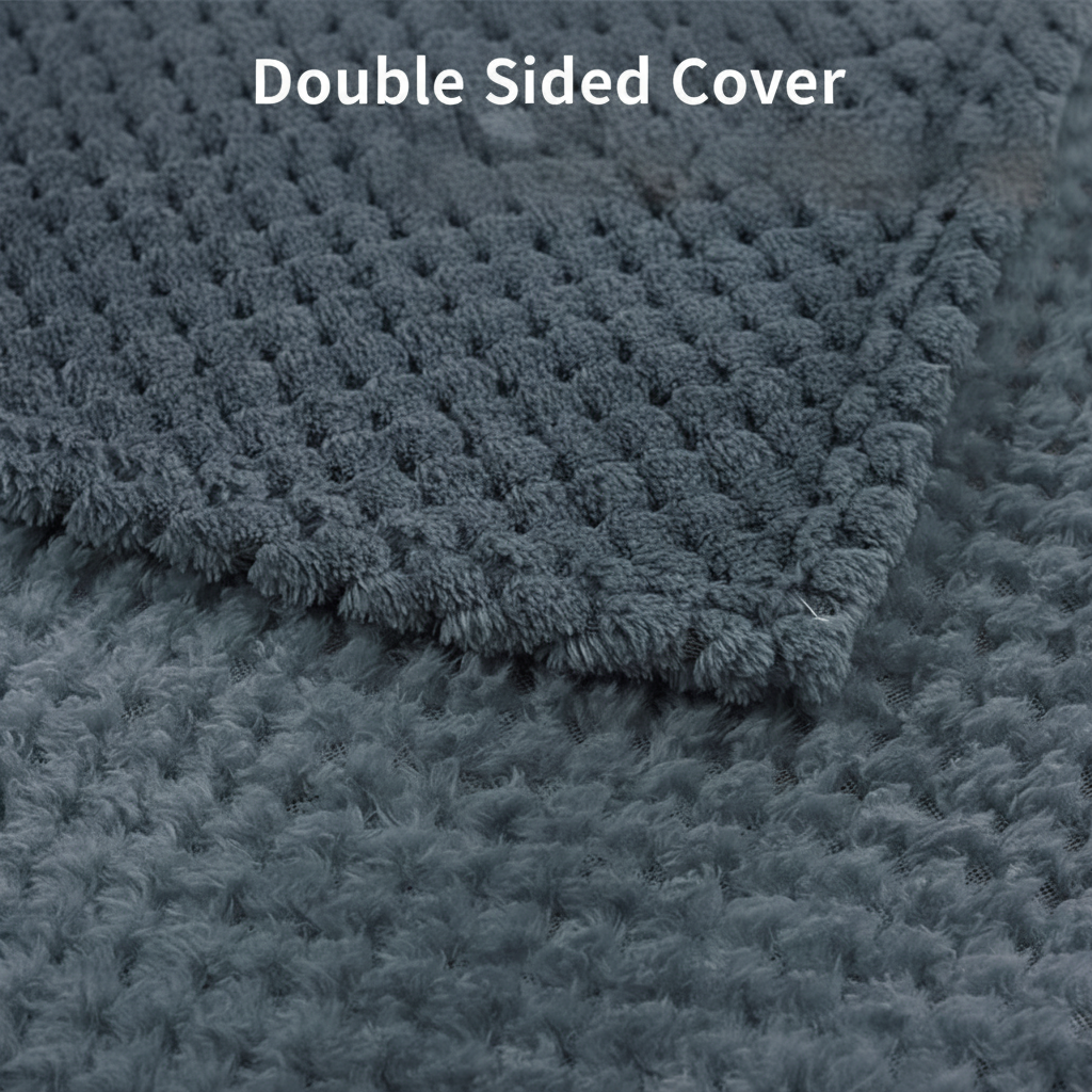 Duplicate plush cover photo with Double Sided Cover header