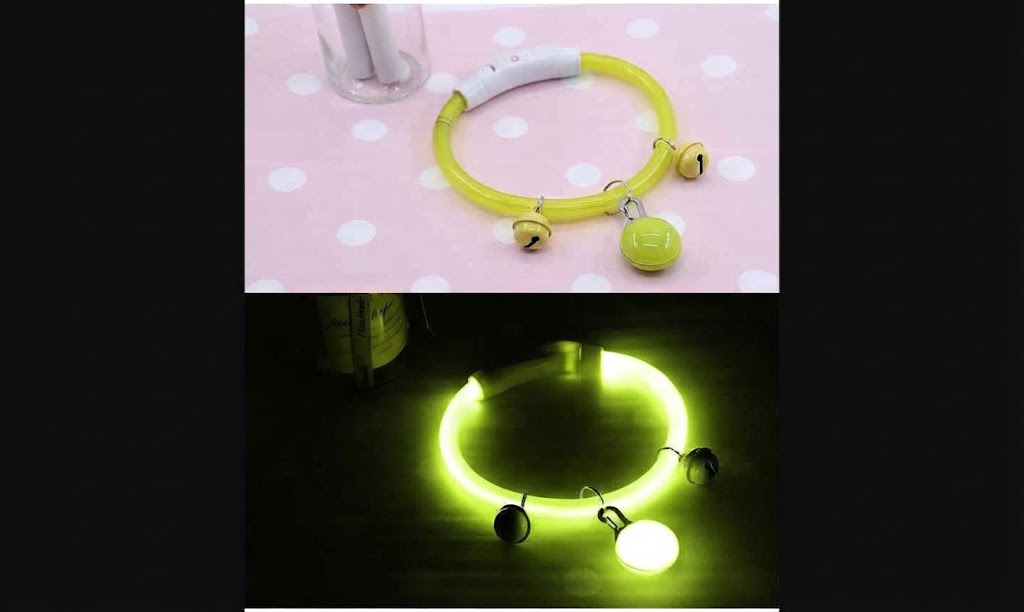 Luminous LED Pet Collar For Night Walking