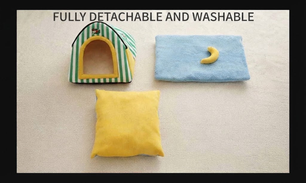 Warm All-Season Whimsical Pet Bed