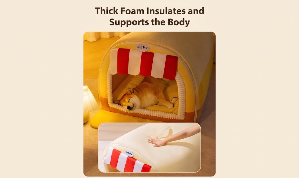 Large Pet Bed For Autumn And Winter