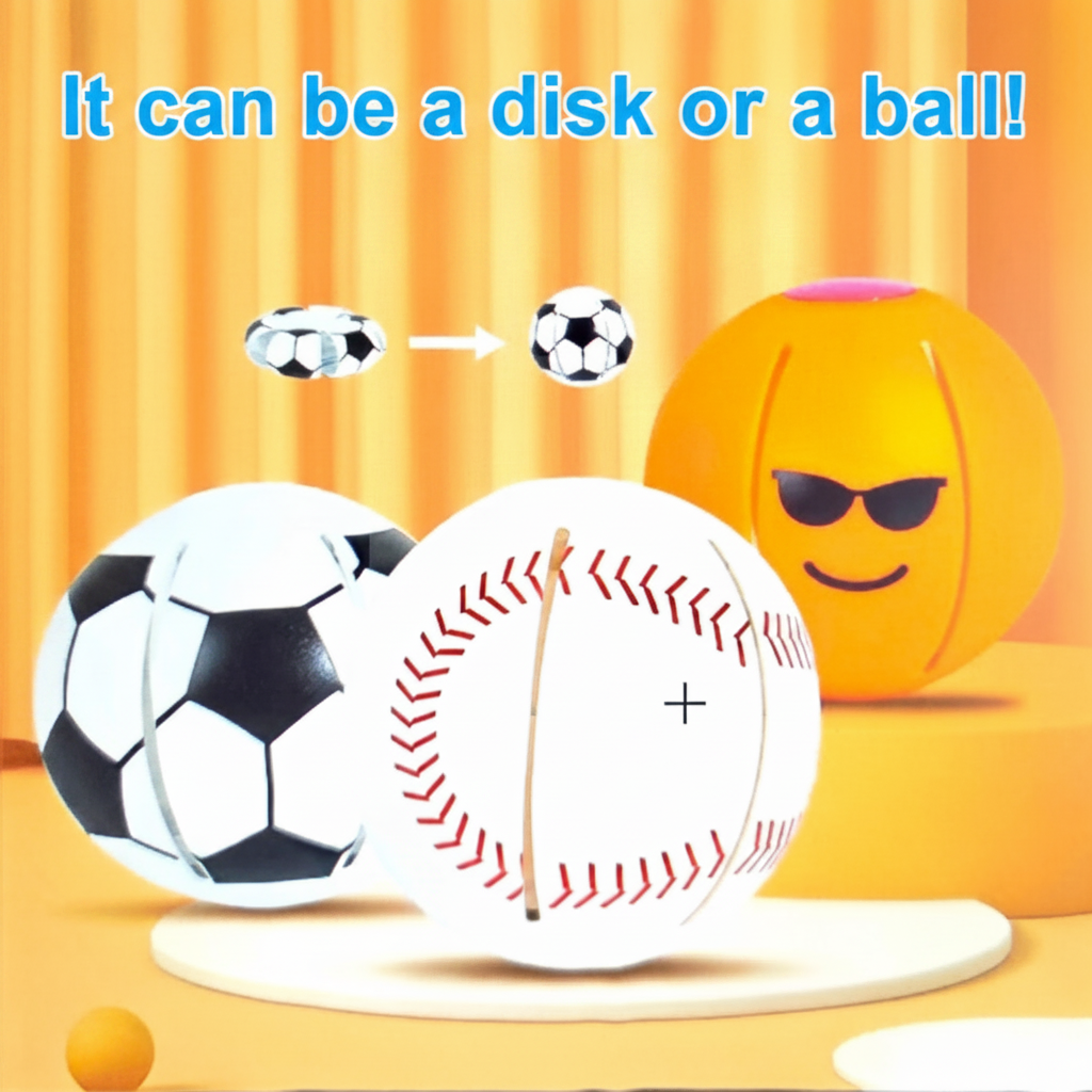 It can be a disk or a ball