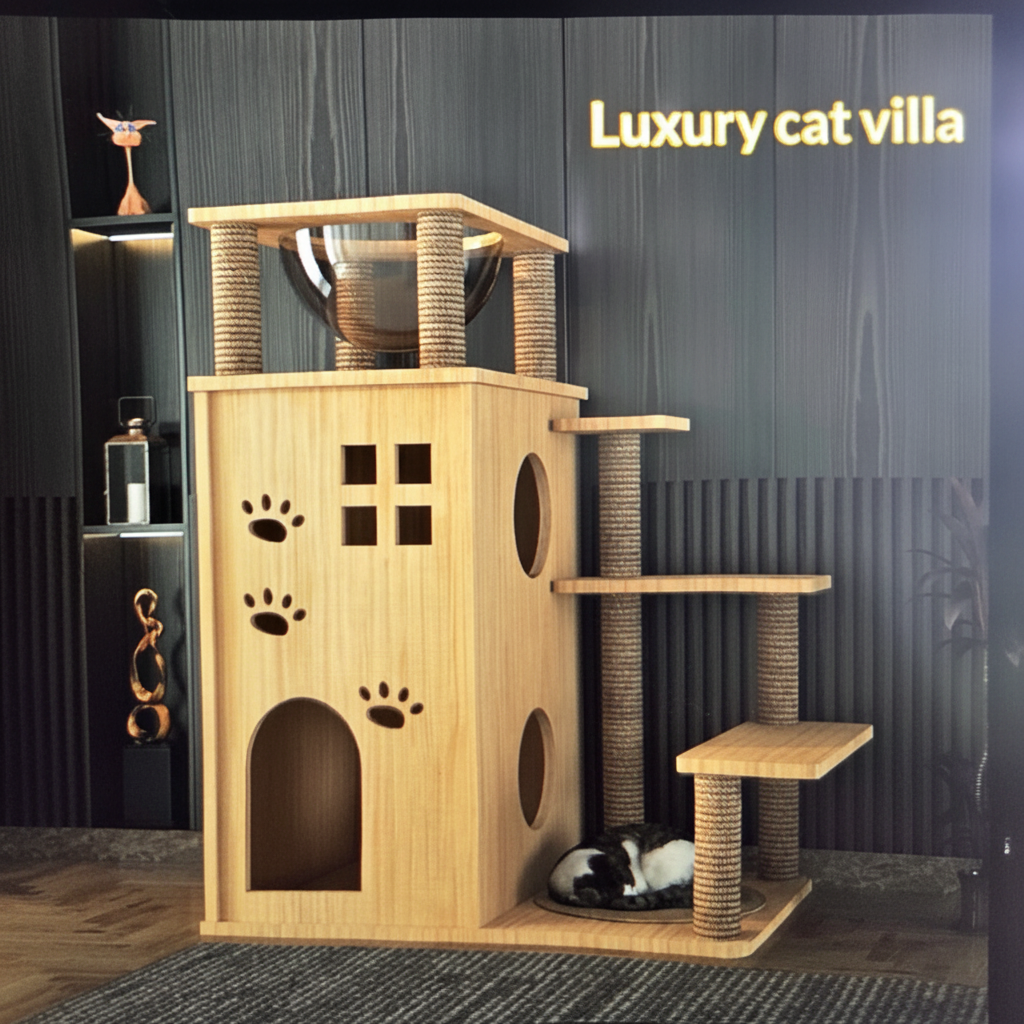 Luxury Cat Villa