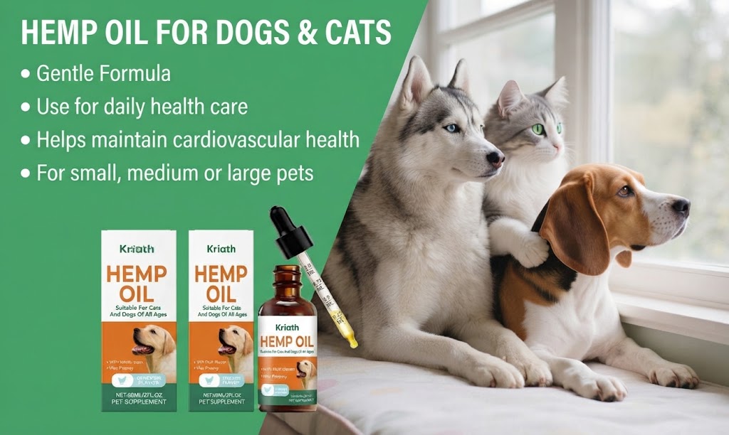 Pet Hemp Seed Oil or Cardiovascular Health