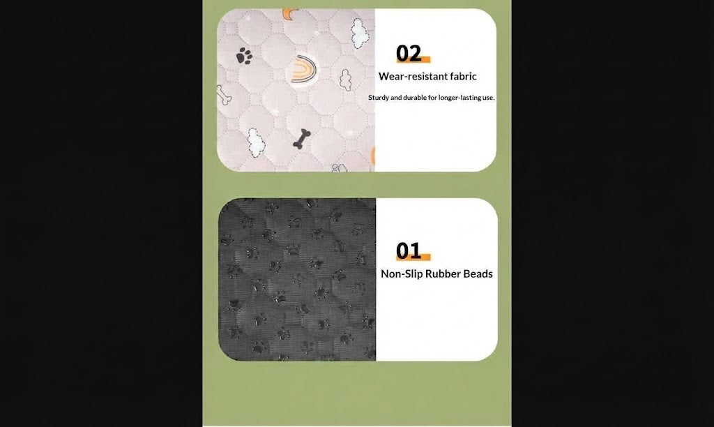 Pet Non-Slip, Absorbent Training Pads