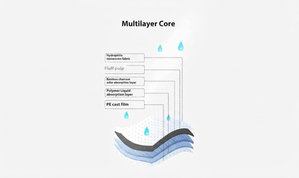 Urine Pads With Odor Control