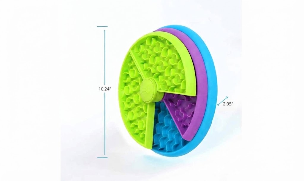 3 Level Interactive Slow Feeder Puzzle Bowl