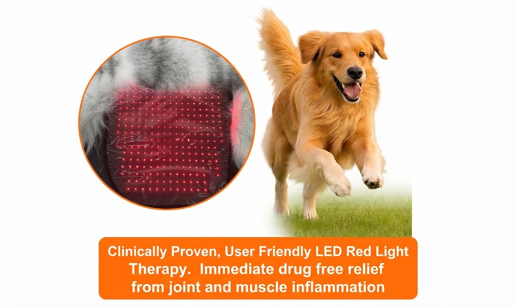 Pet Portable Red Light Therapy Device