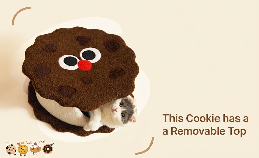 Sandwich Cookie Shaped Bed