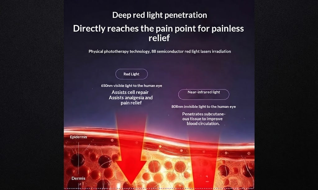 Pet Dual-Use Red Light Therapy Garment For Limbs And Hips