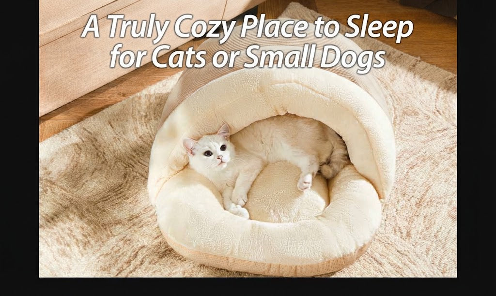Ultra Soft Plush Pet Slipper Bed With Anti-Slip Base