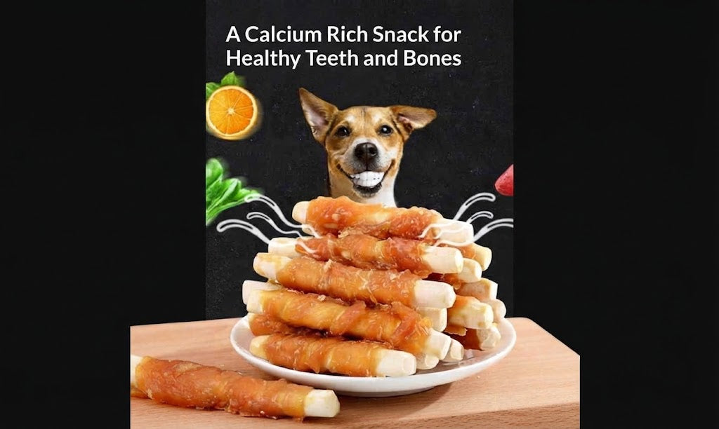 Chicken Or Duck Wrapped Milk Sticks for Dogs