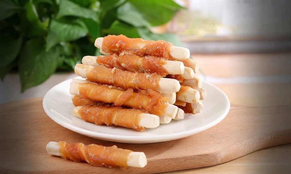 Chicken Or Duck Wrapped Milk Sticks for Dogs