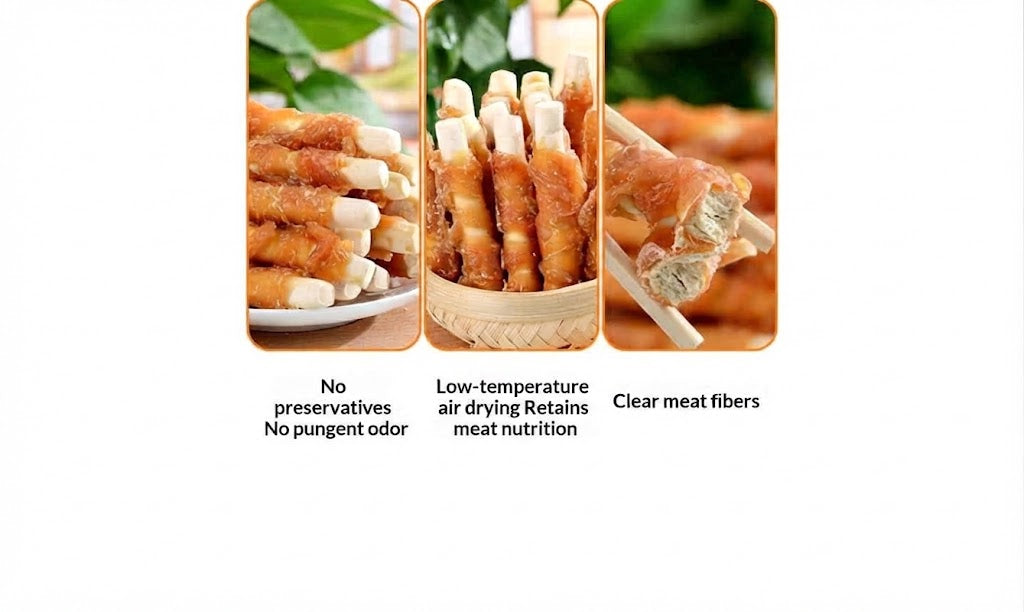 Chicken Or Duck Wrapped Milk Sticks for Dogs