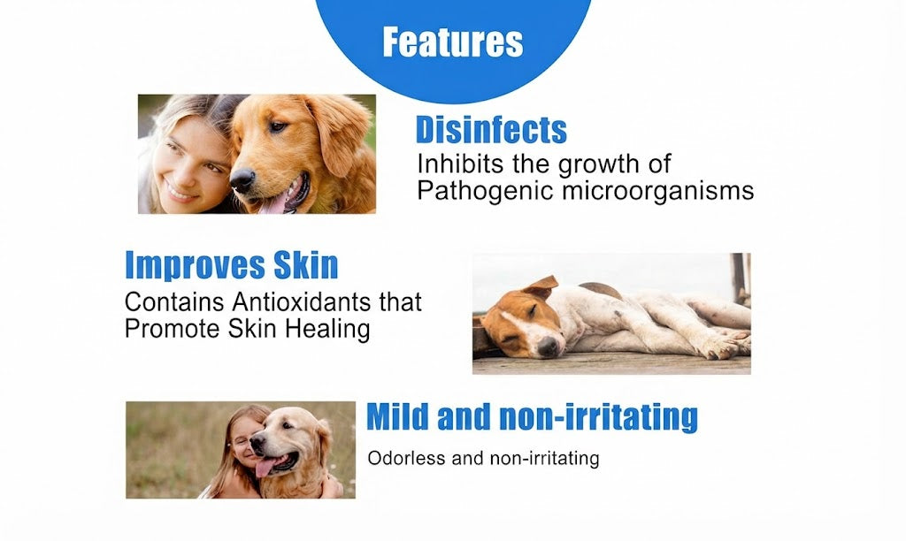 Anti-Bacterial Wound Care Spray For Skin Relief